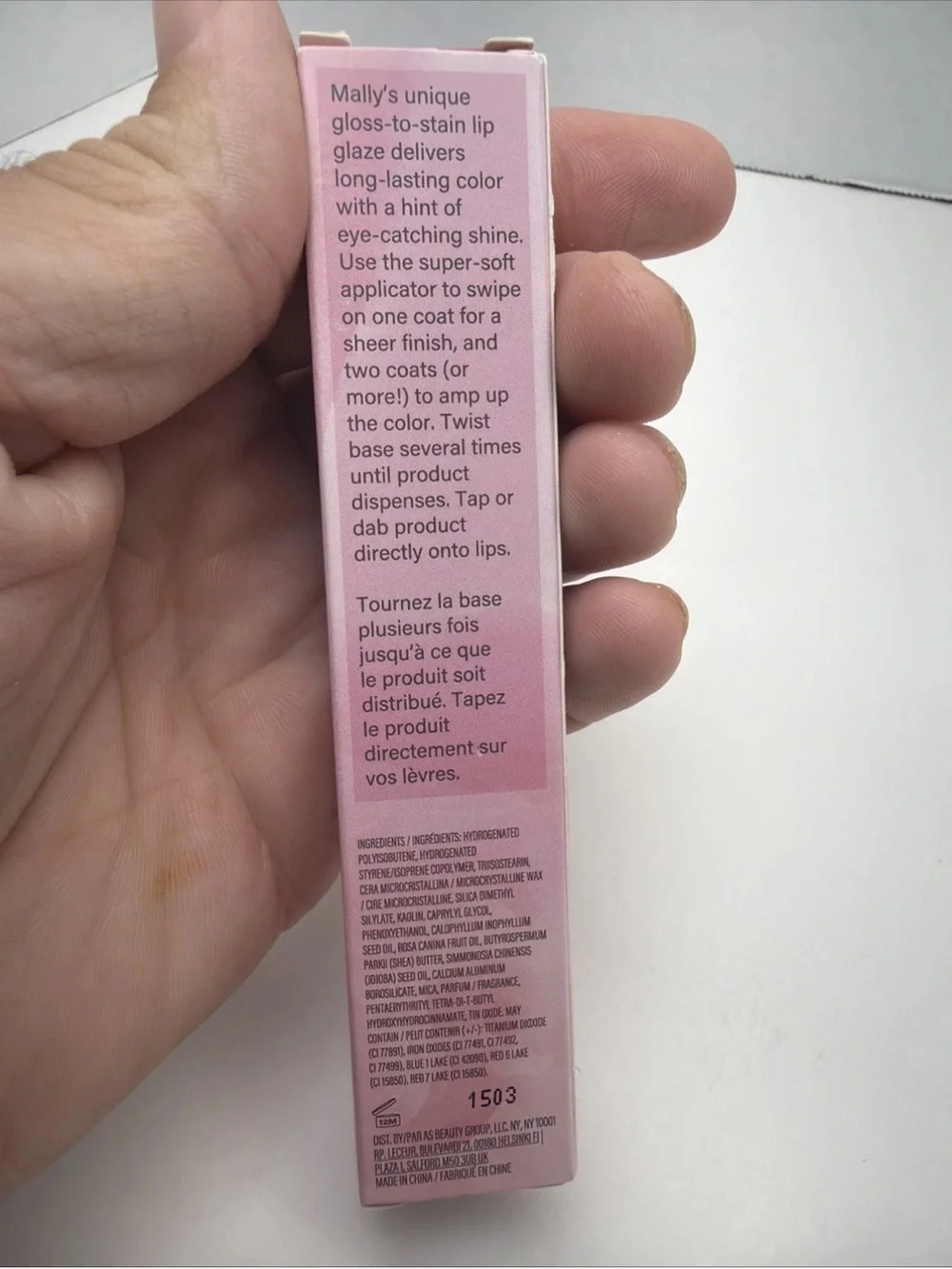 Mally Beauty The Plush Pen Lip Glaze - Pink Sugar.